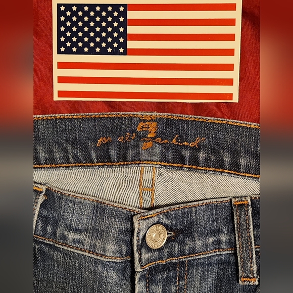 7 For all Mankind Made in U.S.A size 30 - Picture 3 of 7
